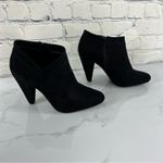 Apt. 9  Noon Black Faux Suede Booties Side Zip 7 Photo 6