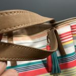 Relic  OH happy day shoulder tote spring summer striped purse minor flaws shown Photo 14