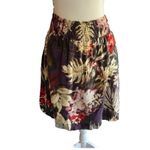 Lucky Brand Floral Print Skater Skirt Size M Photo 1