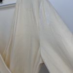 J.Crew  Mercantile Pale Yellow Velvet Long Sleeve Top Size XXL Photo 8