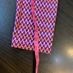 Ellie Kai Geometric Print 3/4 Sleeve Stretch Dress 4 Travel Packable Preppy Purple Photo 8