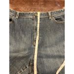 Talbots Women's Blue Denim Capri Jeans Size 18 Cuff Crop Stretch Casual Photo 12