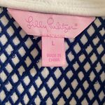 Lilly Pulitzer Joleen embroidered zip up jacket white embroidered Large Photo 6