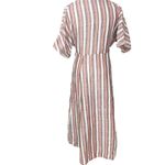 Free People  Monday Striped Linen Midi Dress XS Photo 1