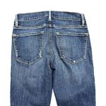 Frame Denim Le Skinny de Jeanne Ripped Jeans in Blue, Size 26 Photo 4