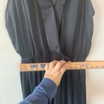 ZARA  black wrap bodice jumpsuit size S‎ Photo 6