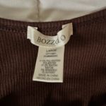Bozzolo Brown  Crop Top Photo 1
