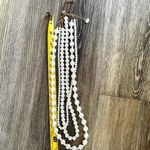 Time and Tru vintage 3 strand faux pearl necklace Photo 5