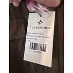 Tuckernuck  Army Green Steele  Long Sleeve Button Front Pockets XL Linen Blend Photo 3