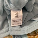 Baltic Born  Birdie Aqua Floral Maxi Dress Flutter Sleeve V Neck Womens L Photo 4