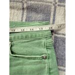 Loft  Denim Shorts Raw Hem Green Casual Everyday Size 4‎ Photo 4