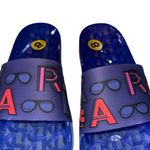 Karl Lagerfeld NEW  Tylee Blue Smoke Translucent Pool Slides Womens Size 8 Photo 4