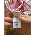 Woman Within Pink Plaid Short Sleeve Shirt Size 5X Button Down Cotton 38/40 Photo 6