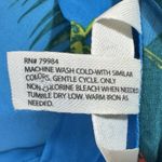 Soma  Satin Floral Robe Small/Medium Kimono Blue Multicolor Belted Feminine Photo 8