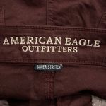 American Eagle ‎ Hi-Rise Shortie Size 2 Maroon Photo 1