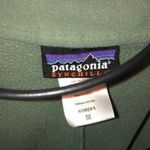 Patagonia synchilla green sweatshirt soft quarter zip size medium women’s Photo 2