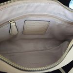 Coach  Charley Embossed Horse and Carriage Pebbled Leather Crossbody TAN Photo 10