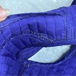 Chico's  3 Vest Woman US purple Full Zip Pockets Lightweight Quilted FLAWED Photo 13