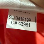 Sandra Darren  Vibrant Red Patterned Dress Photo 15