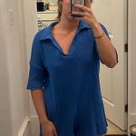 Princess Polly  blue knit romper Photo 0