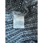 Elsamanda Made in Italy, Gray Alpaca Blend Button Front SS Sweater, Sz: M (b1) Size M Photo 4
