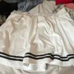 White Varsity Skirt Size XXL Photo 0