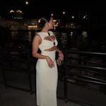 ZARA  maxi dress conch cutout fitted bodycon party cocktail evening  Photo 4