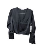 Good American  SATIN WRAP TOP Size Small‎ New with Tags Photo 5