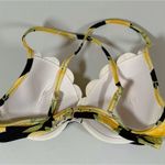 Black Yellow Lemons Bikini Top Bathing Suit Size 34C 🍋✨ Size M Photo 3