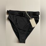 Good American Showoff Bikini Bottom in Black  Size 1 NWT Photo 8