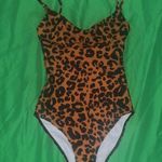 NWT Wolford Leopard Print Women's Swimsuit size XS Brown Photo 3