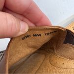 Born Brown Tooled Leather Slide Slip On Sandals Womens 6 Beachy Vacation Shoes Photo 2