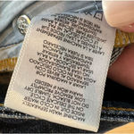 CAbi  High Straight Jeans Distressed Dark Wash High Waist 4 Style #3561 Photo 12