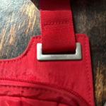 Baggallini  Women's red Single Zip Crossbody Bag travel Purse Front Pocket nylon Photo 7