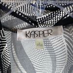 Kasper  Monochrome Geometric Cardigan Photo 1