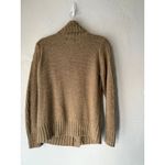 st. john's bay Johns Bay Vintage Y2k Women's Tan Cable Knit Shawl Collar Cardigan Sweater L Photo 8