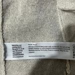 Eileen Fisher Women’s Wool Open Front Oatmeal Sweater Blazer Size Medium Photo 3