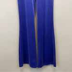 Athleta  Elation Velvet Flare Pant‎ Noble Bleu NWT Size S Photo 4