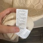 J.Crew Cable Knit Stretch Wool Sweater Dress Merino Wool Alpaca Blend Cream Photo 6