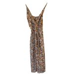 Sim & Sam Sleeveless All Over Print V-Neck Maxi Dress Cream Women's Size XL Photo 1