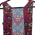 Sundance  Boho Sleeveless Floral Mixed Print Maxi Dress Size 12 Bohemian Feminine Photo 5