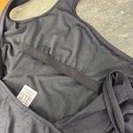 Madewell Second Wave Black Open Back Square Neck Tank One Piece Swimsuit S Photo 4