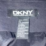 DKNY Black Donna Karan New York Cropped Linen Jacket Size Small Photo 7
