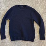Brandy Melville  wool blend sweater navy Photo 0