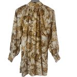 Showpo Amalie Dorothea Balloon Long Sleeve Shirt Dress in Frieja Print NEW Photo 1