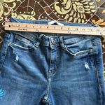 ZARA TRAFALUC DENIMWEAR EMBROIDERED JEANS SZ: 4. Photo 6