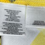 Nine West Yellow and Black Asymmetrical Sleeveless Tank Top Photo 6