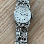 Seiko  Vintage Mechanical Ladies Watch Silver Dial Base Metal Bracelet Works Photo 4