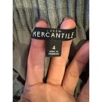 J.Crew Mercantile Skirt Women 4 Gray Paper Bag Waist Mini Preppy Career Photo 8