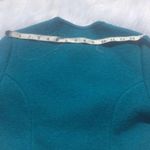 Carroll Reed 100% Wool Teal Button Down Cardigan Blue Size 8 Photo 7